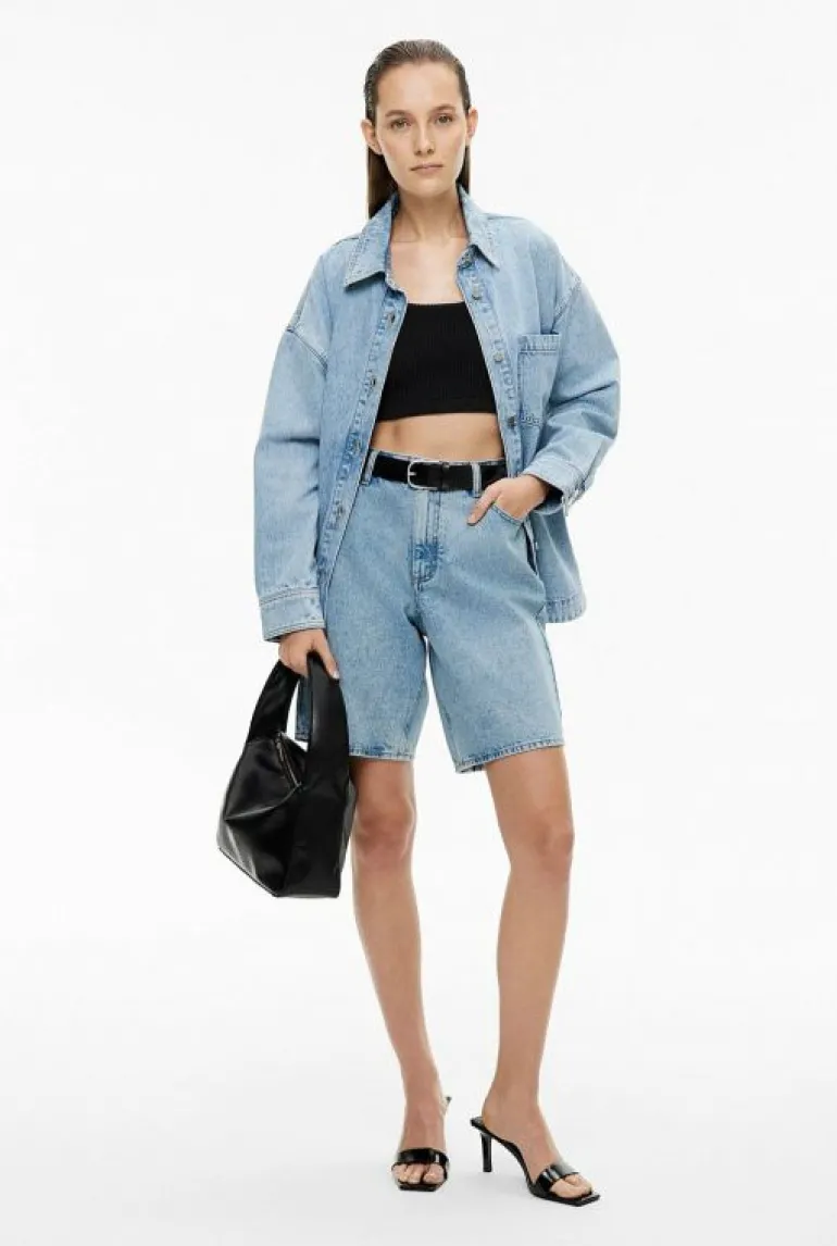 Sale | Tops & T Shirts^Witchery Cropped Rib Knit Top LilacTint