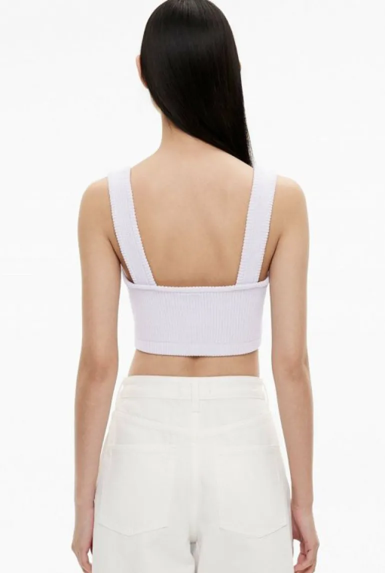 Sale | Tops & T Shirts^Witchery Cropped Rib Knit Top LilacTint