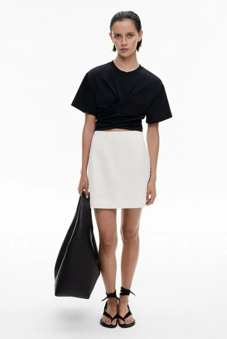 Skirts^Witchery Dart Mini Skirt Black