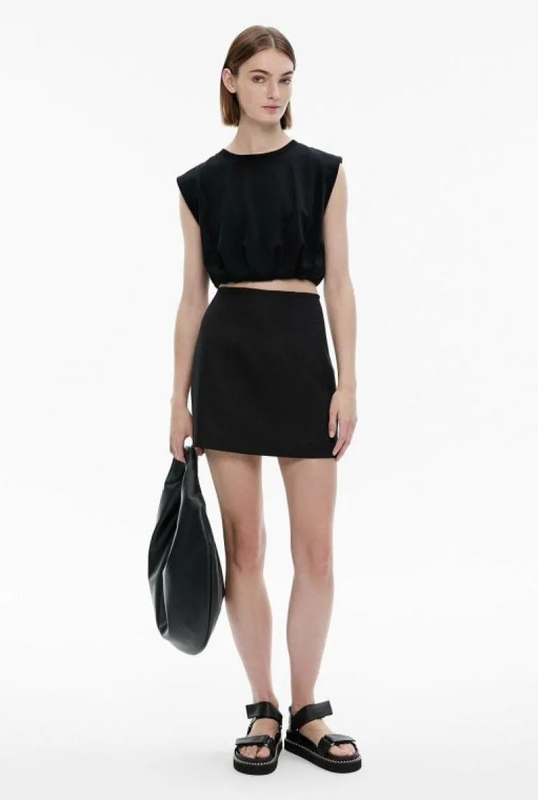 Skirts^Witchery Dart Mini Skirt Black