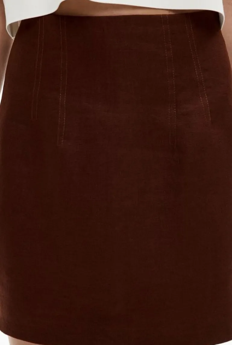Skirts^Witchery Dart Mini Skirt Black