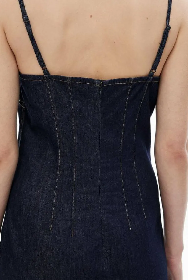 Sale | Dresses^Witchery Denim Longline Dress DarkIndigo
