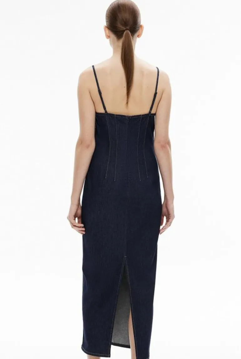 Sale | Dresses^Witchery Denim Longline Dress DarkIndigo
