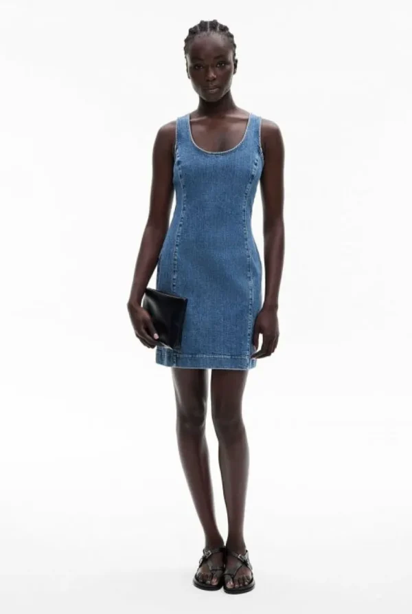 Dresses | Denim & Jeans^Witchery Denim Mini Dress Indigo