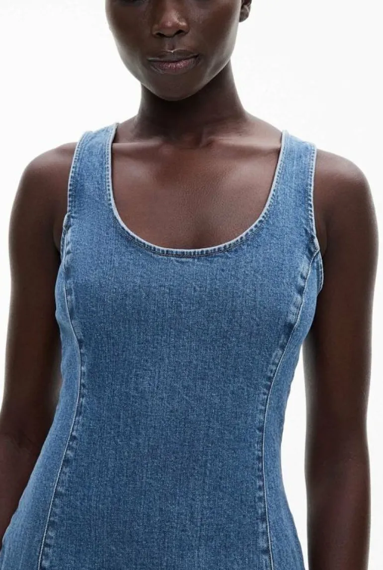 Dresses | Denim & Jeans^Witchery Denim Mini Dress Indigo