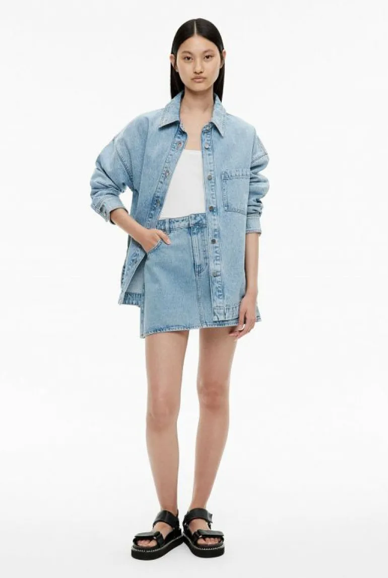 Skirts | Denim & Jeans^Witchery Denim Mini Skirt Indigo