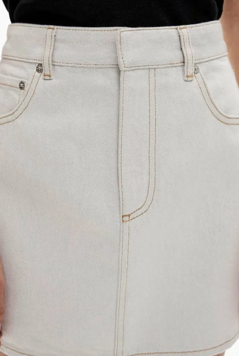 Skirts^Witchery Denim Mini Skirt LightWash