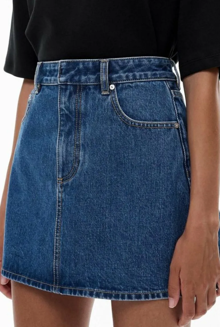Skirts^Witchery Denim Mini Skirt Indigo