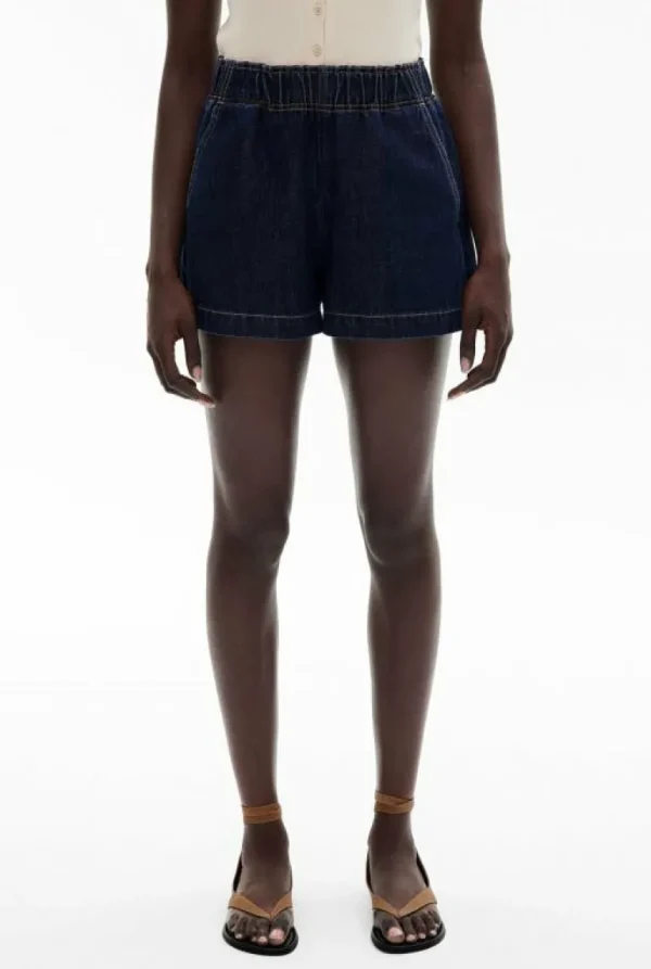 Shorts^Witchery Denim Pull On Short DarkIndigo
