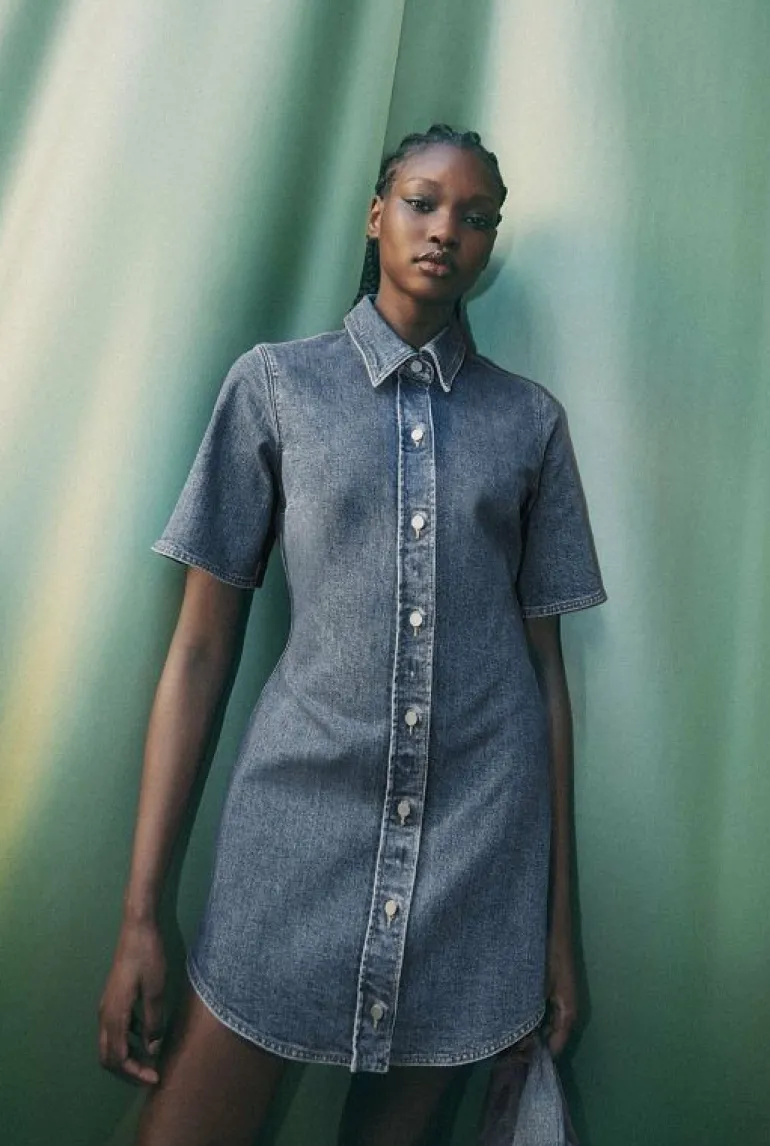Sale | Dresses^Witchery Denim Shirt Dress DarkIndigo