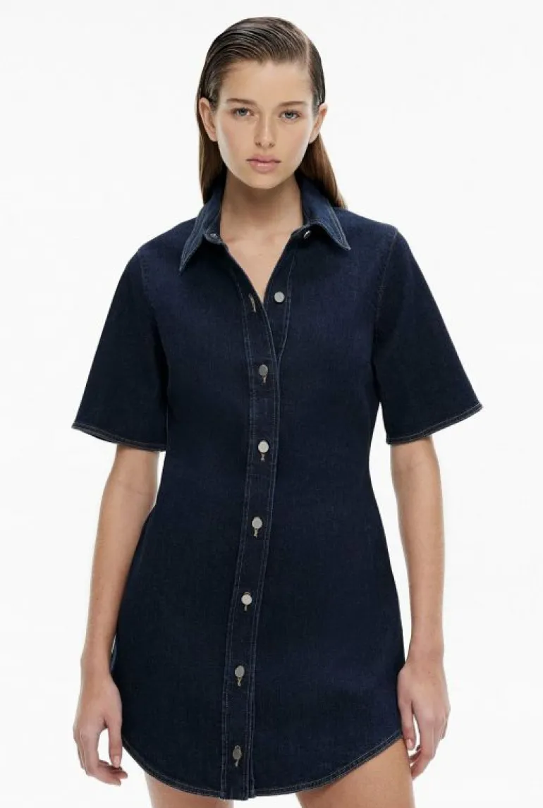 Sale | Dresses^Witchery Denim Shirt Dress DarkIndigo