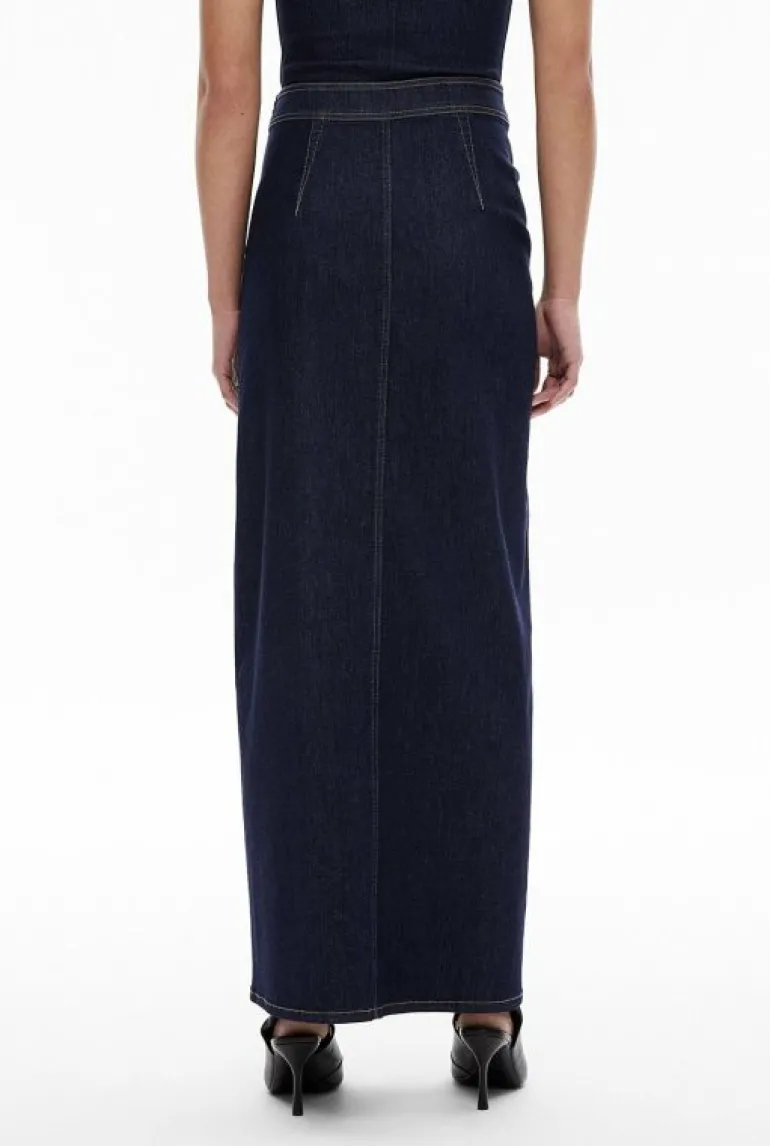 Sale | Skirts^Witchery Denim Split Front Skirt DarkIndigo