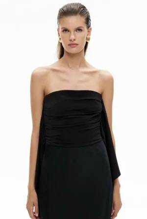 Sale | Tops & T Shirts^Witchery Drape Side Bustier Black