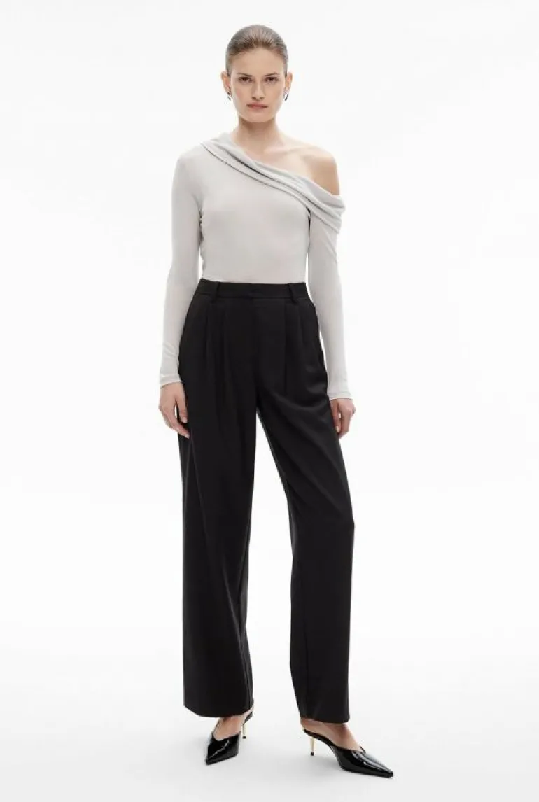 Sale | Tops & T Shirts^Witchery Draped Asymmetric Top PaleGrey