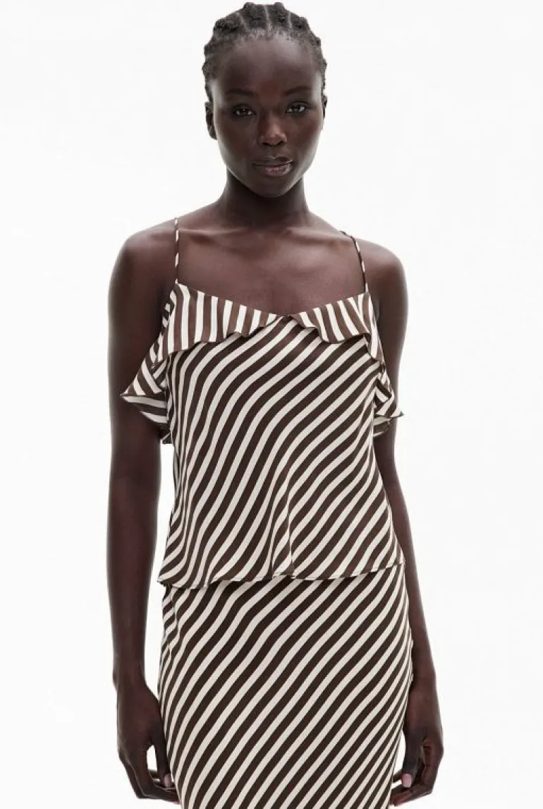 Sale | Tops & T Shirts^Witchery Draped Camisole ChocolateStripe
