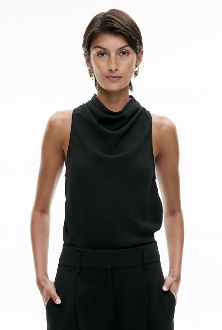 Tops & T Shirts | Shirts^Witchery Draped Top Black