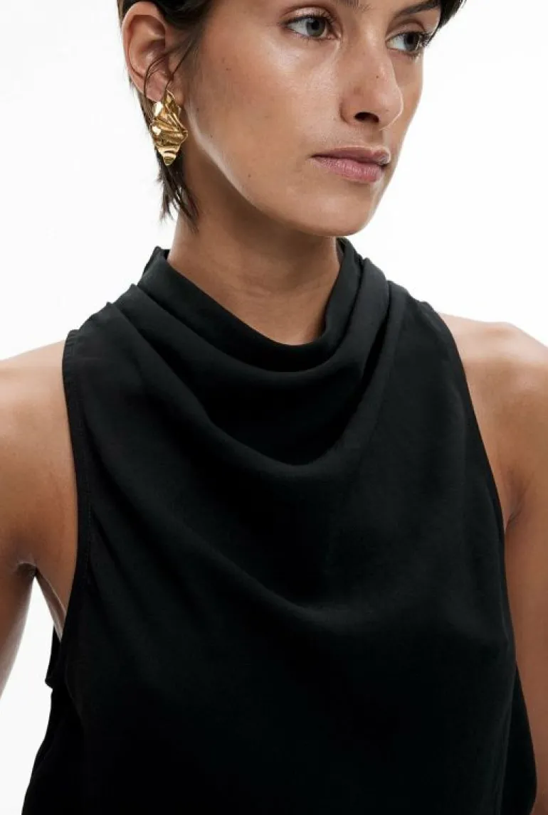 Tops & T Shirts | Shirts^Witchery Draped Top Black