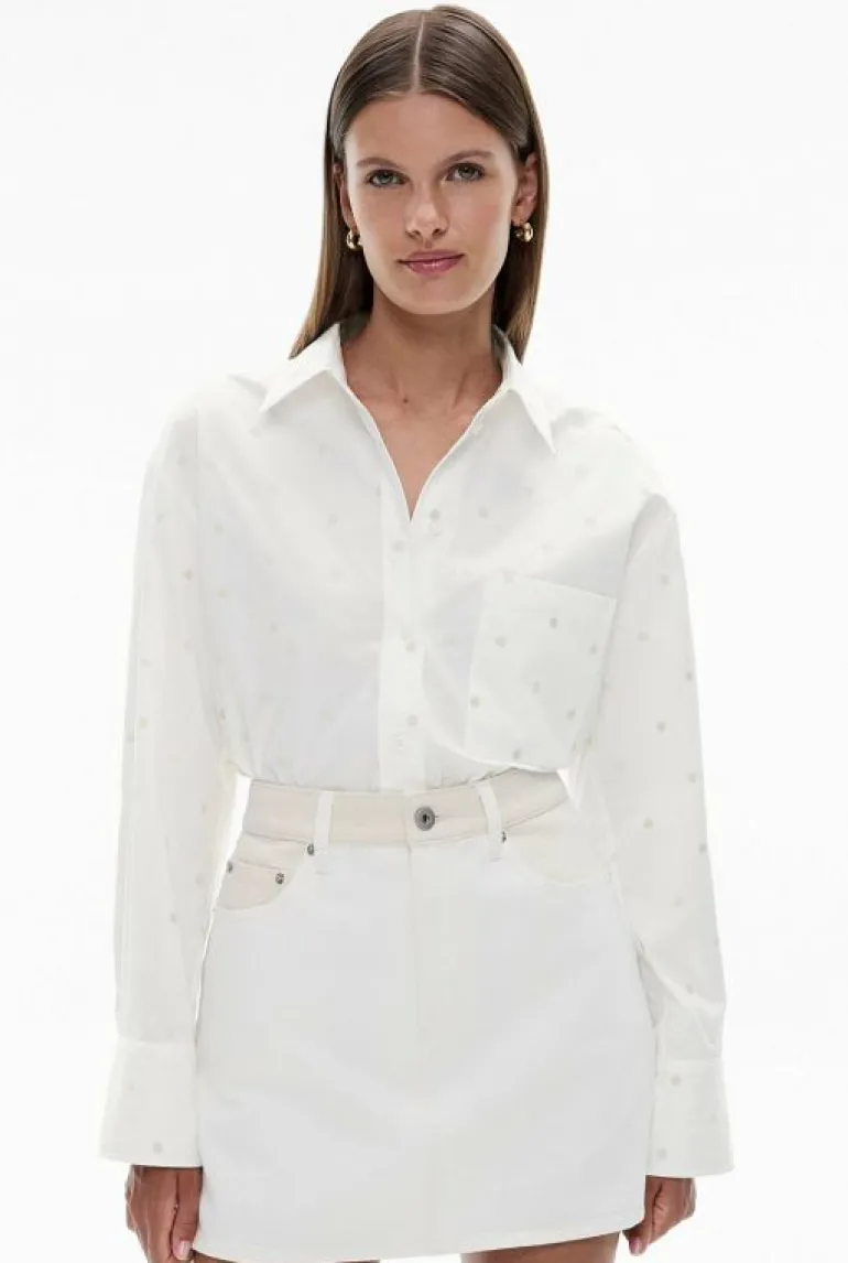 Shirts^Witchery Embellished Spot Shirt NeutralSpot