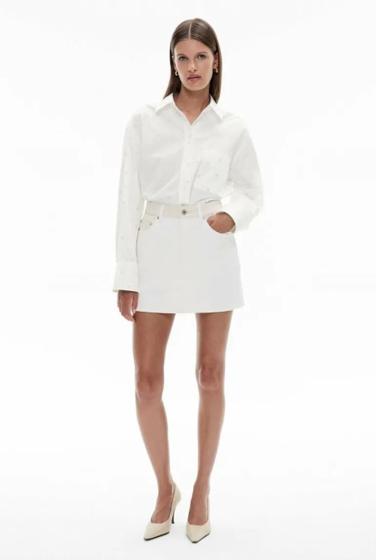 Shirts^Witchery Embellished Spot Shirt NeutralSpot
