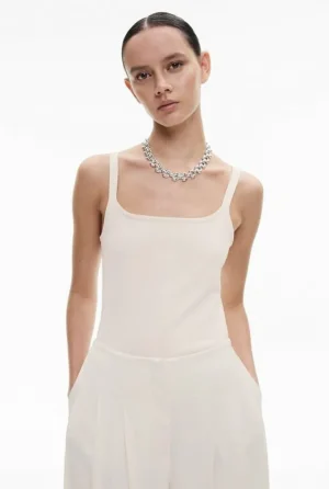 Sale | Tops & T Shirts^Witchery Fine Knit Tank Chalk