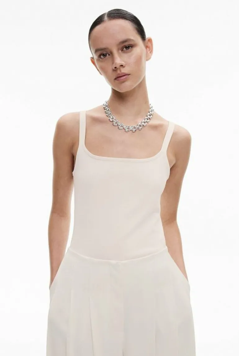 Sale | Tops & T Shirts^Witchery Fine Knit Tank Chalk