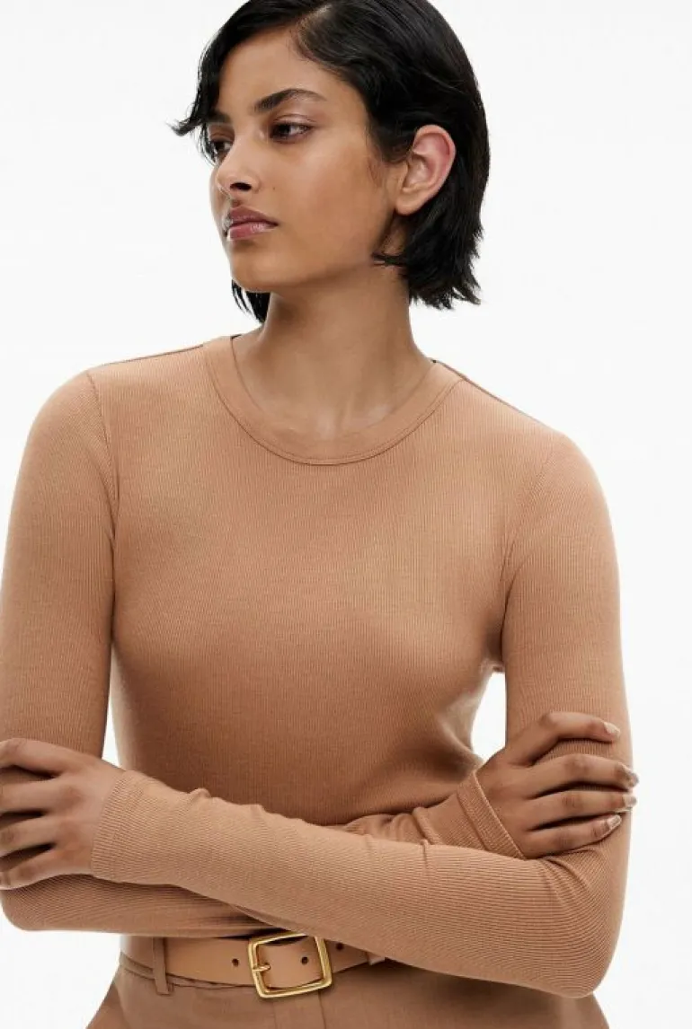 Sale | Tops & T Shirts^Witchery Fine Rib Jersey Top FreshWhite