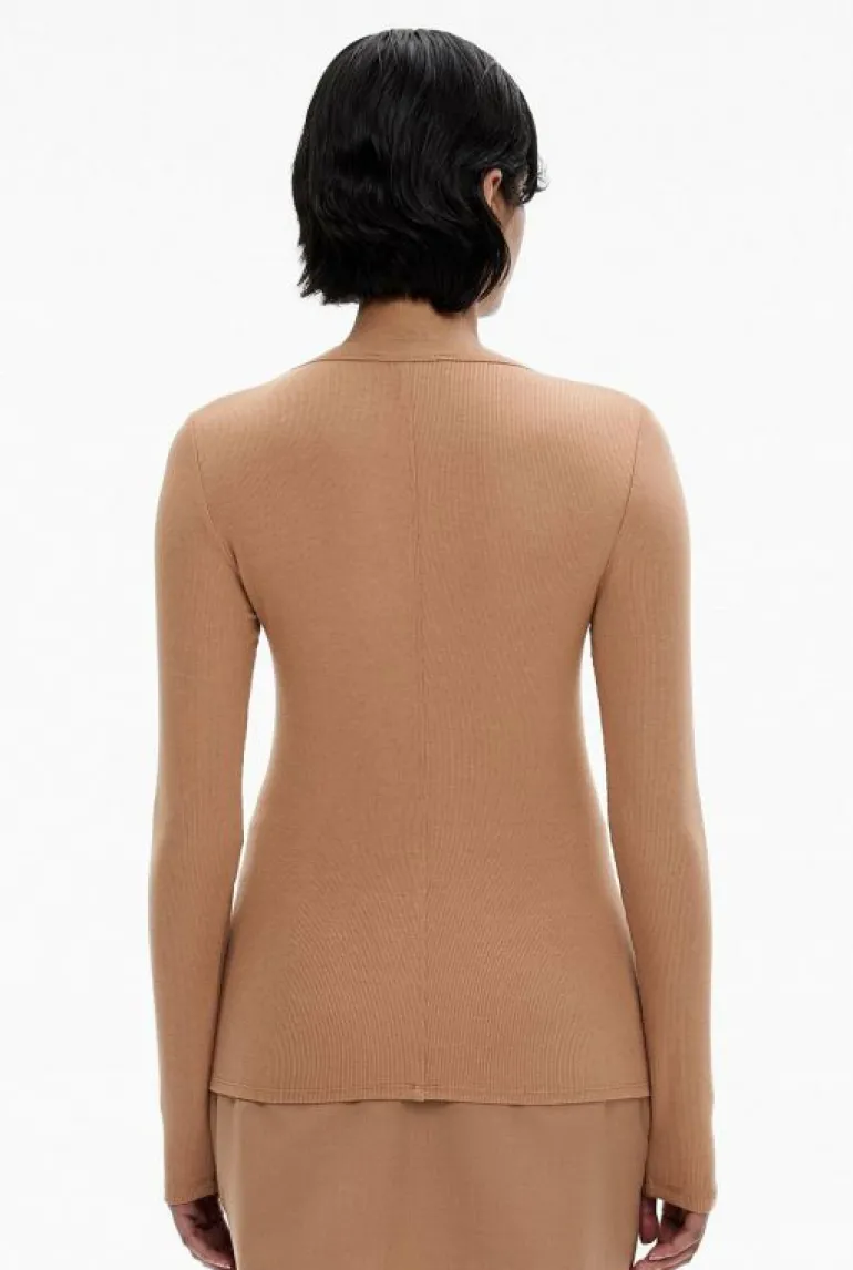 Sale | Tops & T Shirts^Witchery Fine Rib Jersey Top FreshWhite