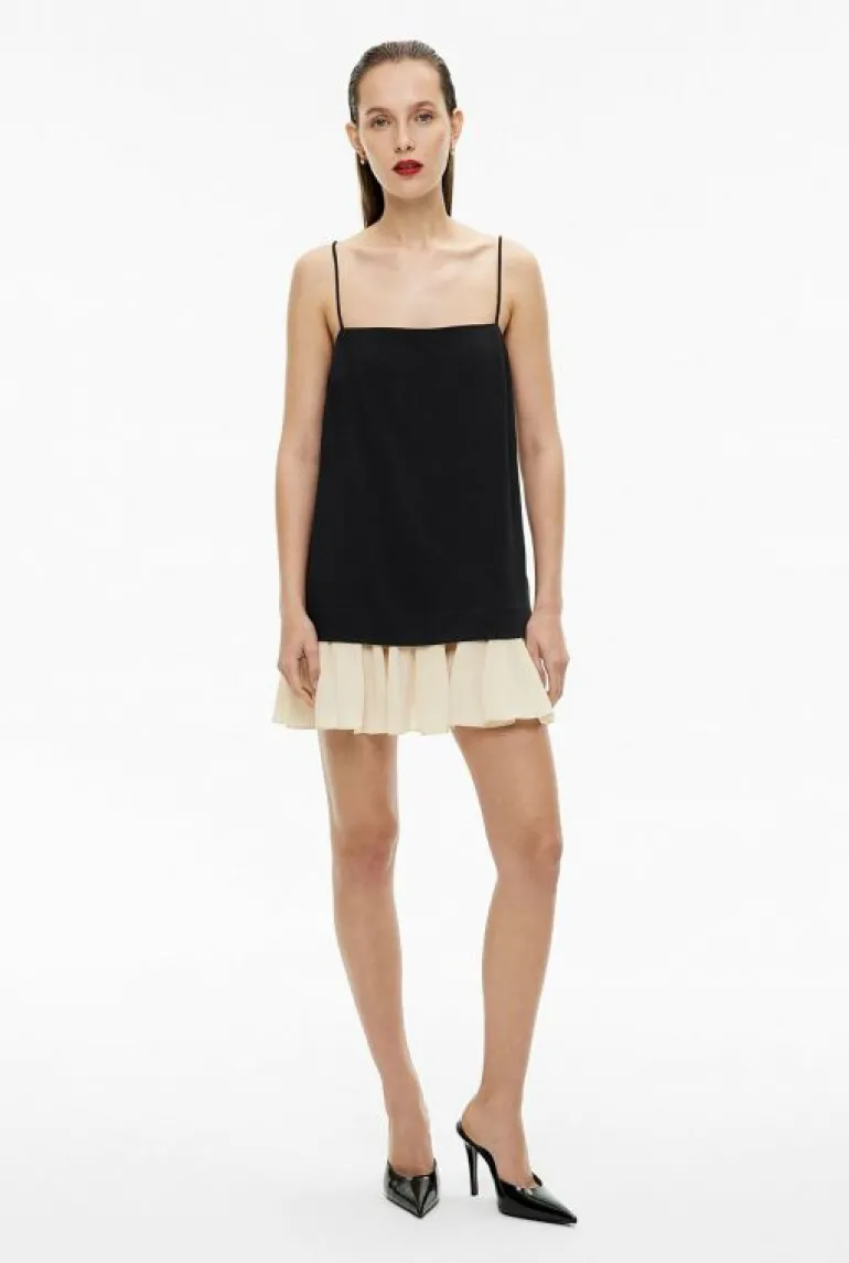 Sale | Dresses^Witchery Flounce Mini Dress Black