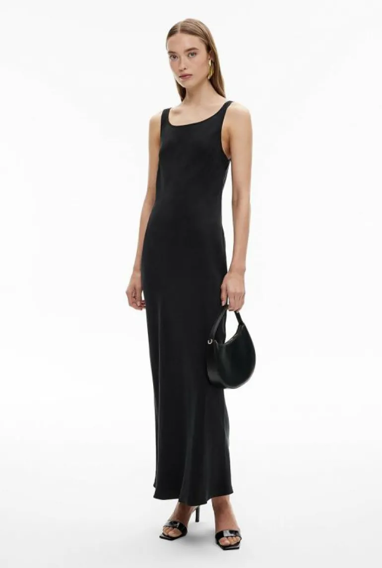 Dresses^Witchery Fluid Slip Dress Black
