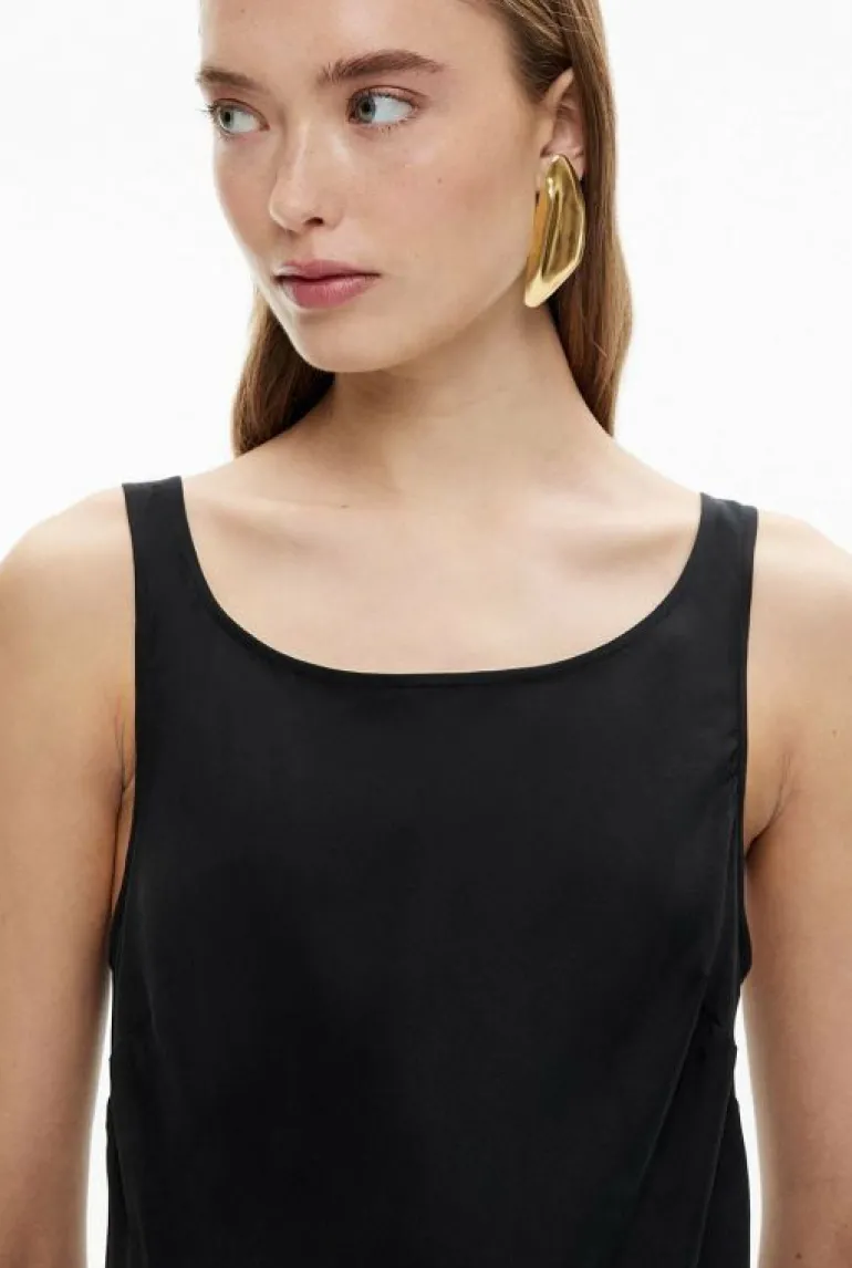 Dresses^Witchery Fluid Slip Dress Black