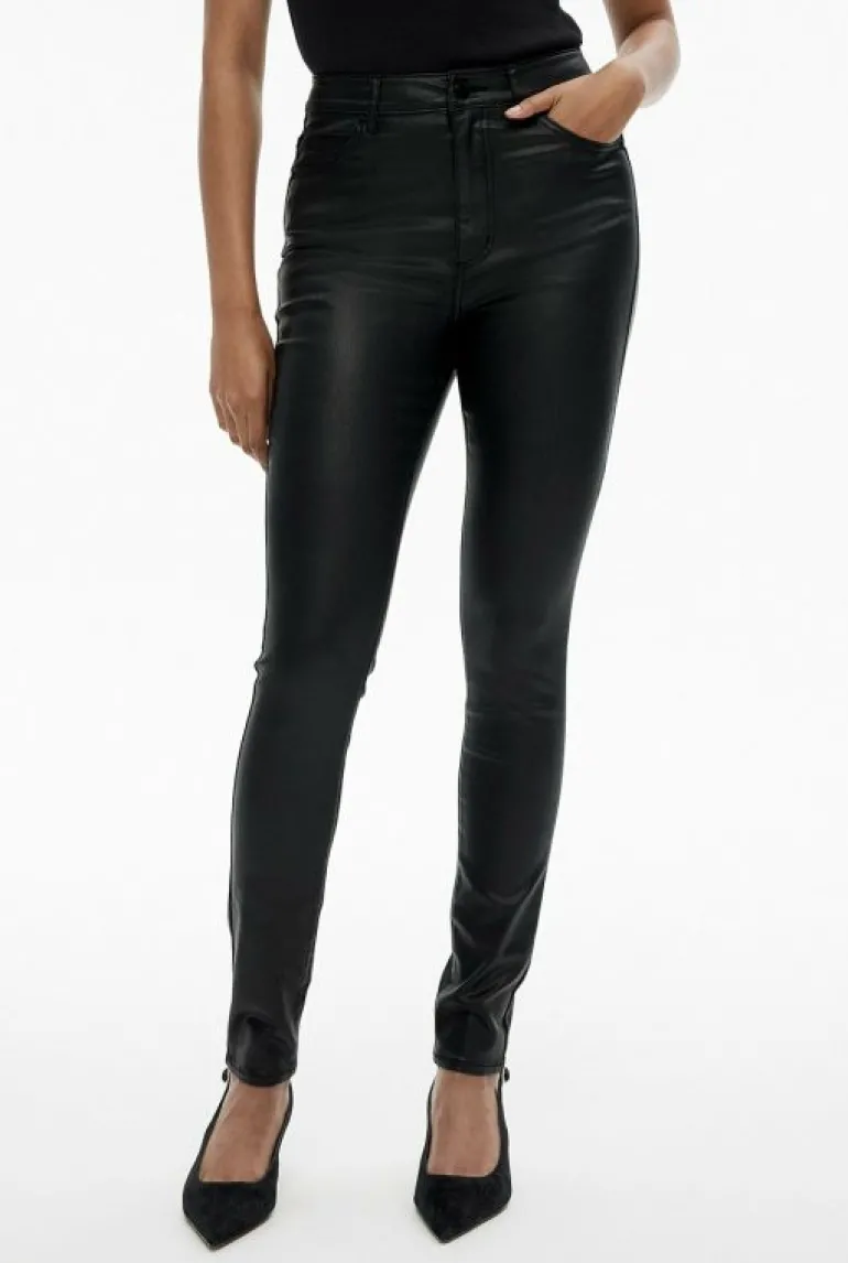 Sale | Denim & Jeans^Witchery Full Length Coated Jean Black