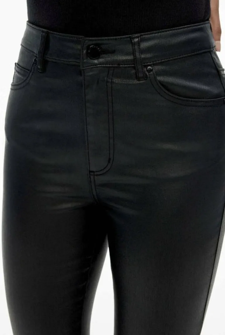 Sale | Denim & Jeans^Witchery Full Length Coated Jean Black