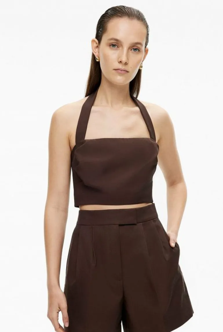 Sale | Tops & T Shirts^Witchery Halter Bustier Black