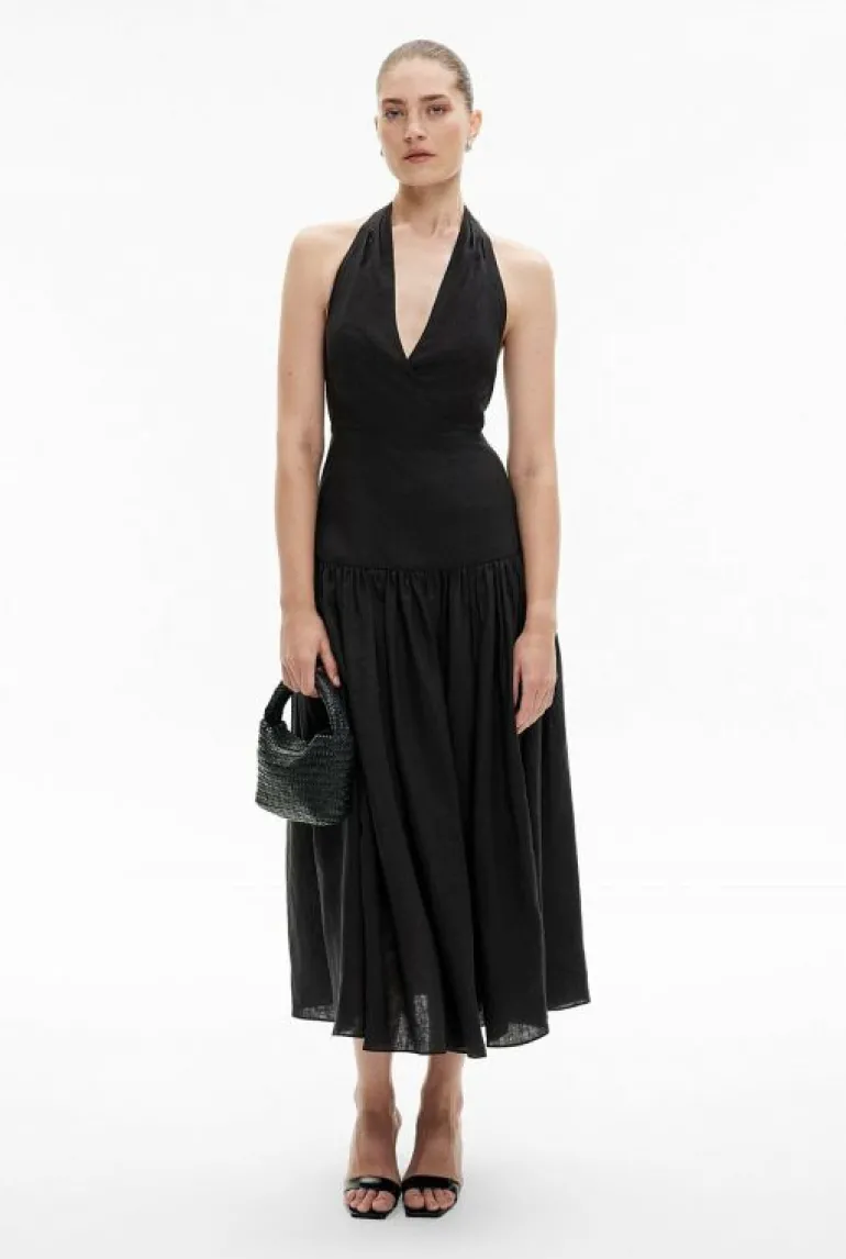 Dresses^Witchery Halter Drop Waist Dress FreshWhite