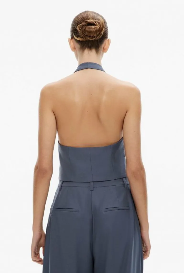 Sale | Jackets & Coats^Witchery Halter Waistcoat SlateBlue