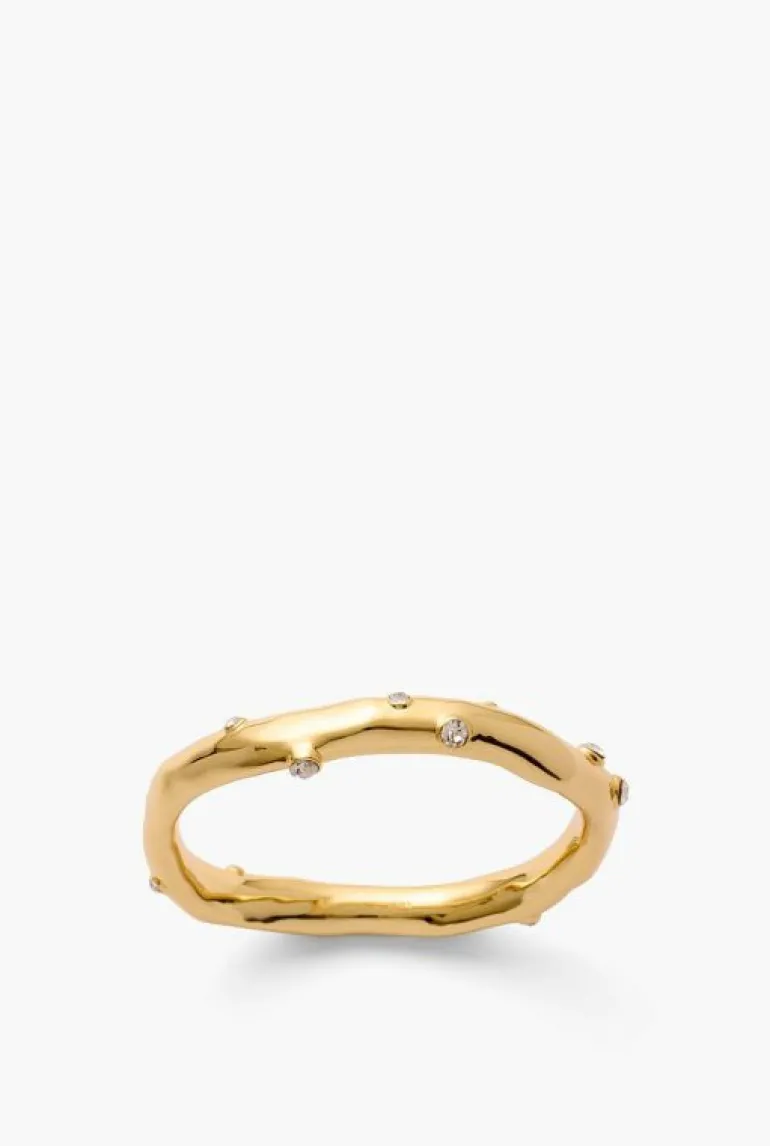 Jewellery^Witchery Harper Crystal Bangle Gold