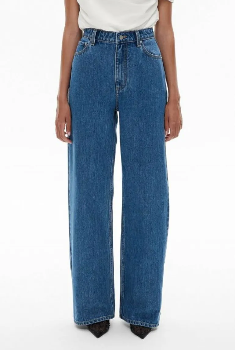 Denim & Jeans^Witchery Hi Rise Wide Leg Jean DarkIndigo