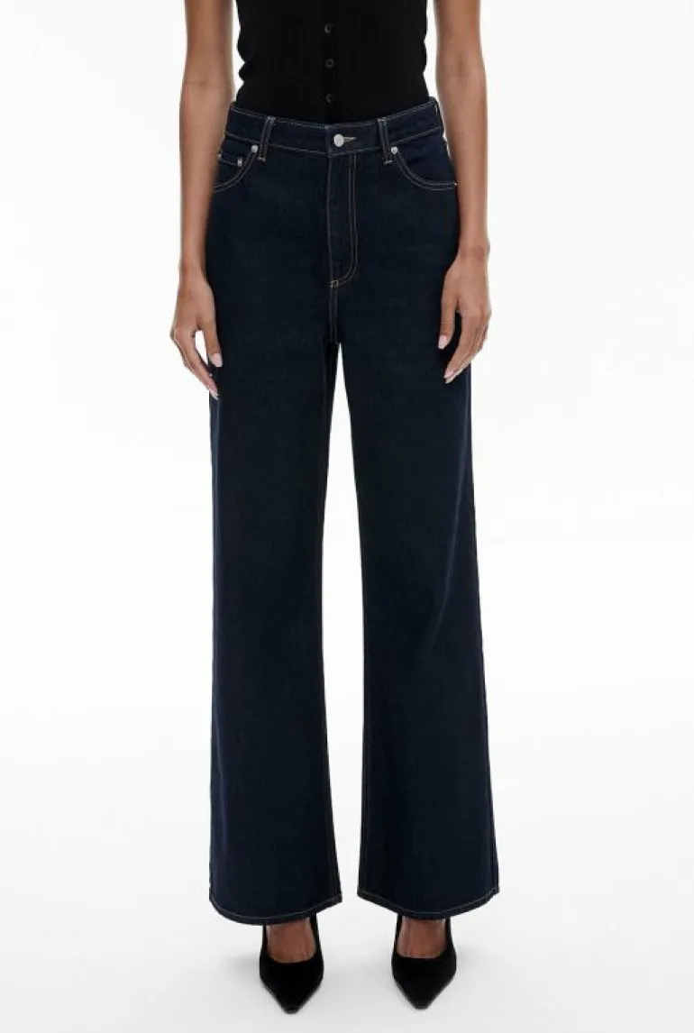 Denim & Jeans^Witchery Hi Rise Wide Leg Jean DarkIndigo
