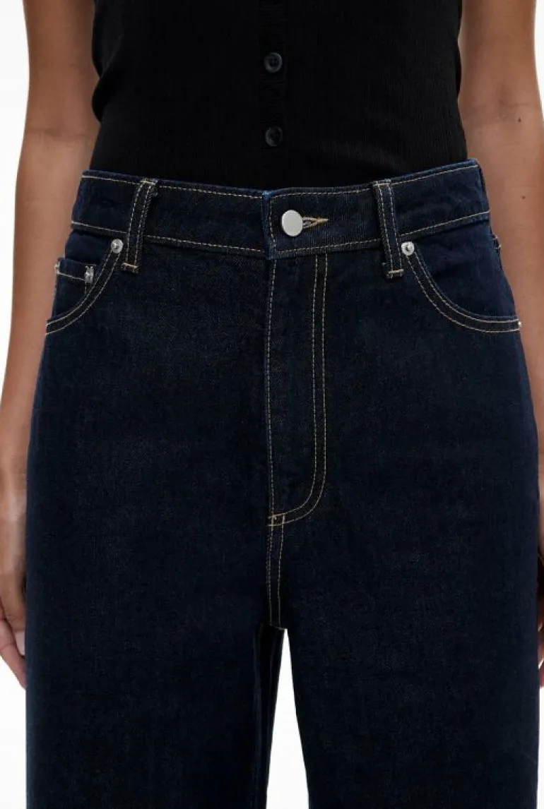 Denim & Jeans^Witchery Hi Rise Wide Leg Jean DarkIndigo