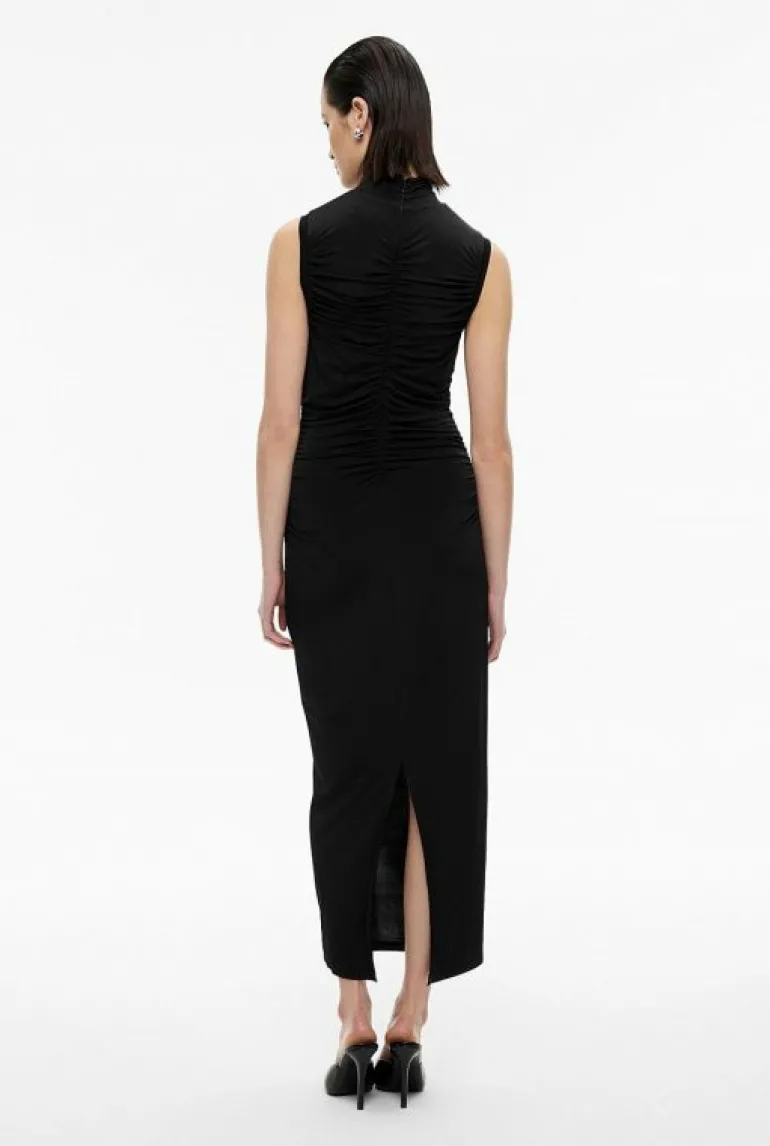 Sale | Dresses^Witchery High Neck Gather Dress Lilac