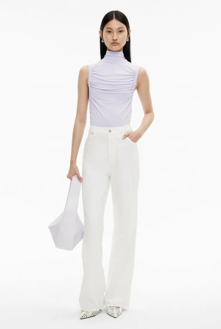 Sale | Tops & T Shirts^Witchery High Neck Gather Top LilacTint