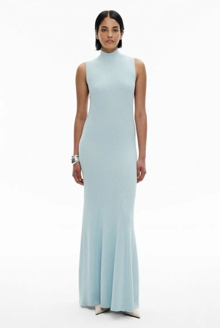 Sale | Dresses^Witchery High Neck Knit Dress IceBlue