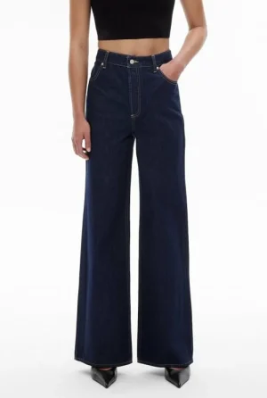 Sale | Denim & Jeans^Witchery High Rise Wide Leg Jean DarkIndigo