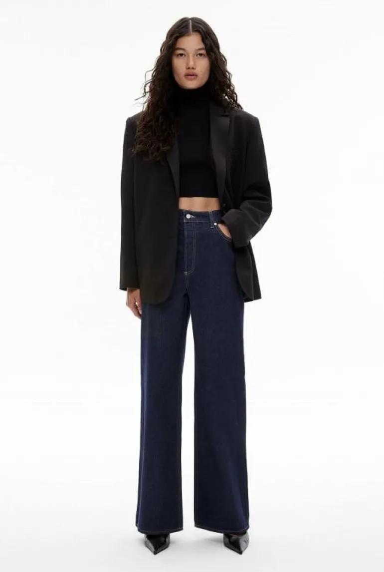 Sale | Denim & Jeans^Witchery High Rise Wide Leg Jean DarkIndigo