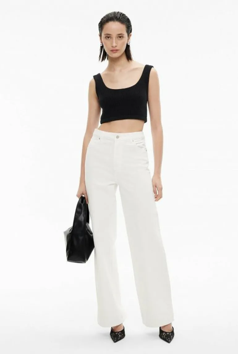 Sale | Denim & Jeans^Witchery High Rise Wide Leg Jean FreshWhite