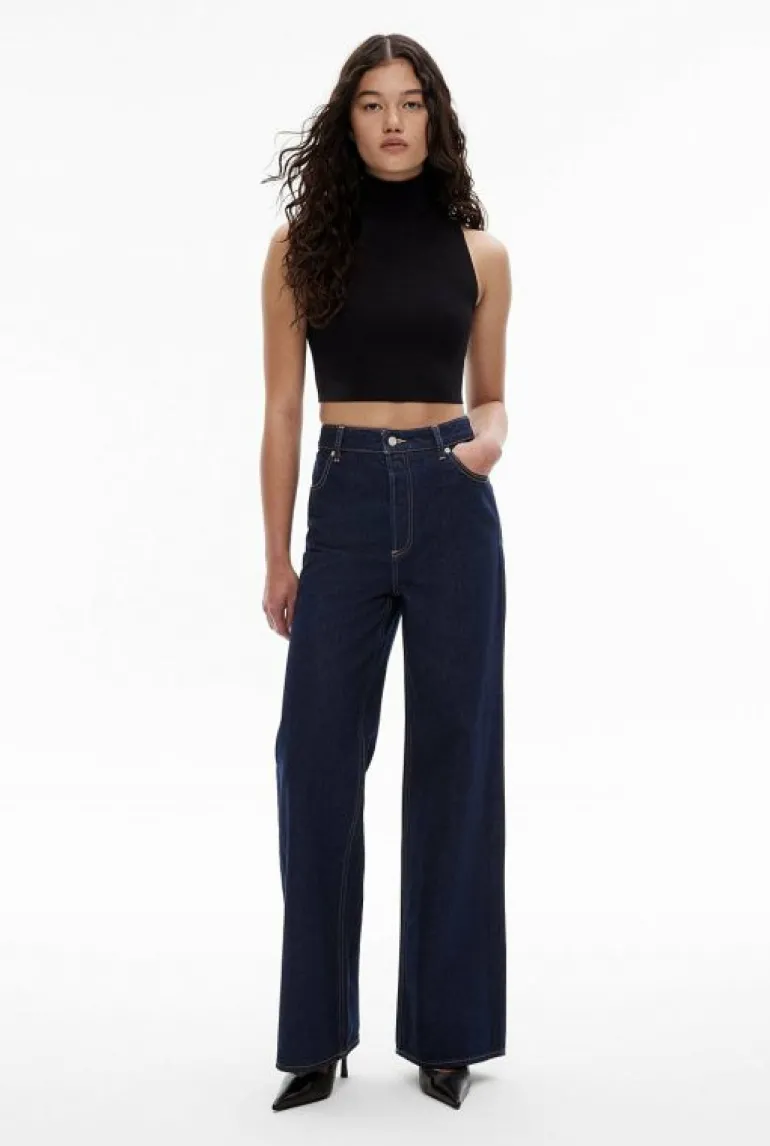 Sale | Denim & Jeans^Witchery High Rise Wide Leg Jean DarkIndigo