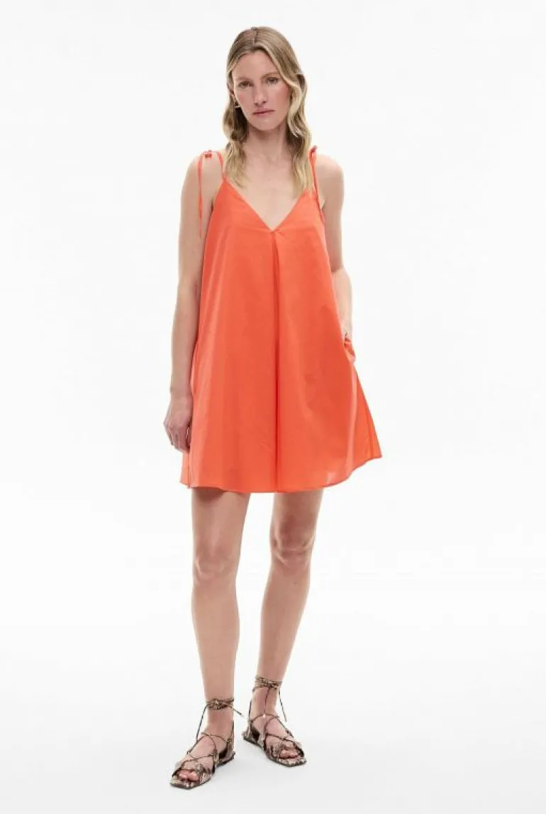 Sale | Dresses^Witchery Invert Pleat Mini Dress Tangerine