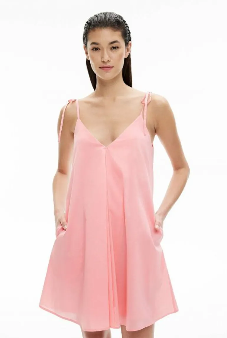 Sale | Dresses^Witchery Invert Pleat Mini Dress Tangerine