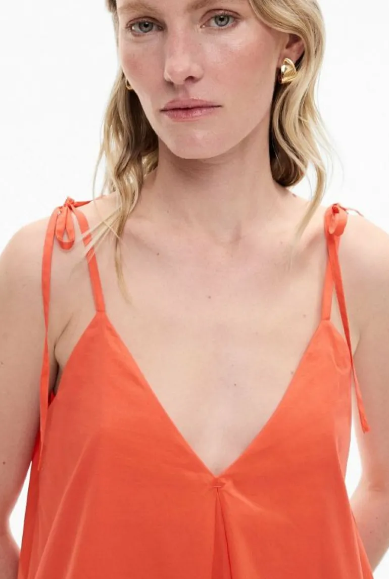 Sale | Dresses^Witchery Invert Pleat Mini Dress Tangerine