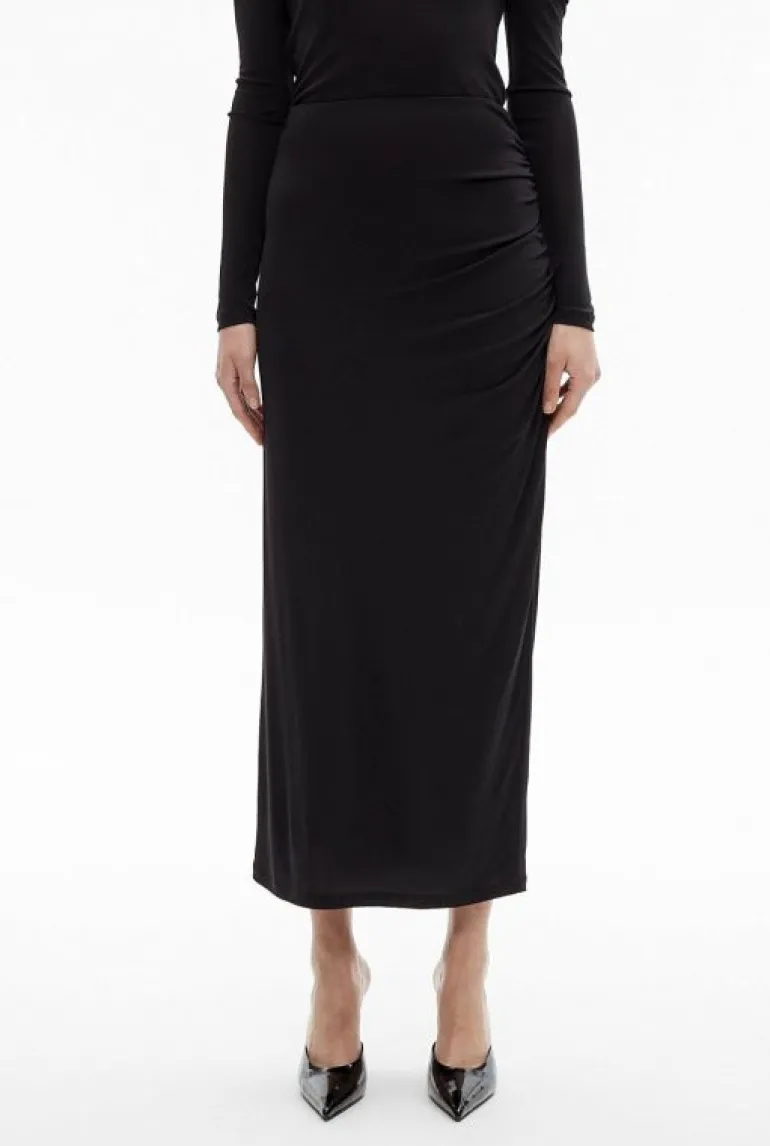 Sale | Skirts^Witchery Jersey Gathered Skirt Black